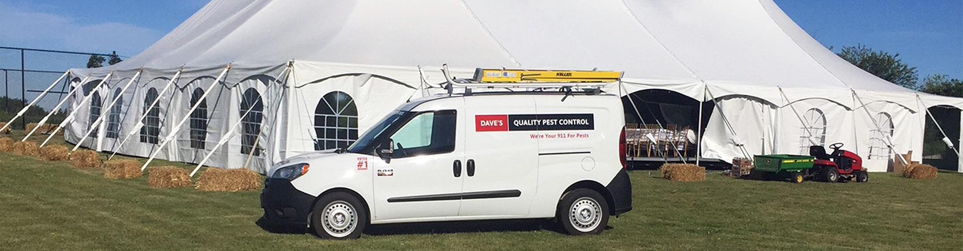 Dave's Quality Pest Control at event location