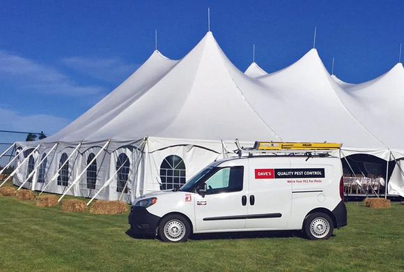 Dave's Wedding Outdoor Pest Treatment